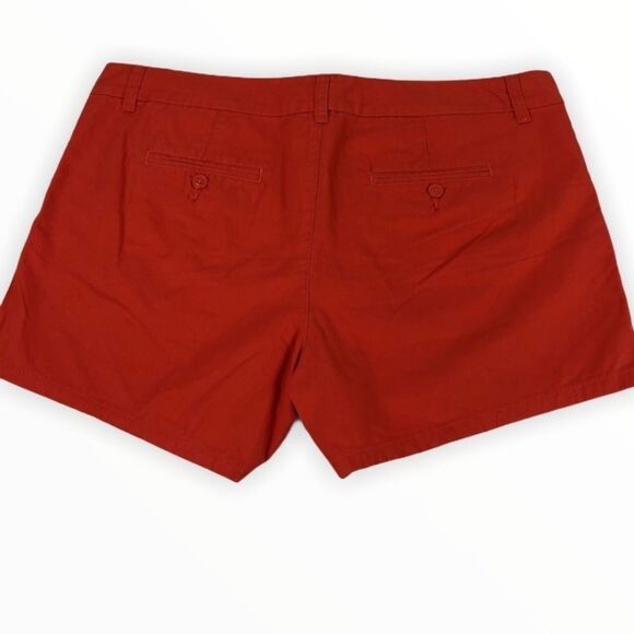 Gap Hadley Burnt Orange Shorts size 16 - Picture 2 of 3